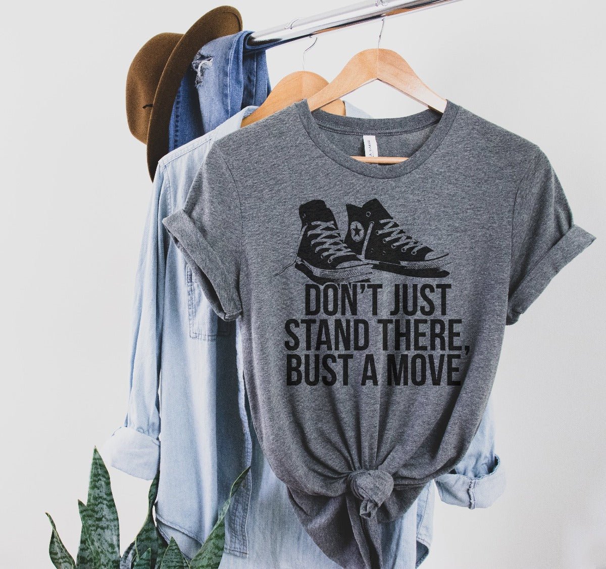 Don't Just Stand There Bust a Move | Women's T-Shirt | Ruby’s Rubbish®