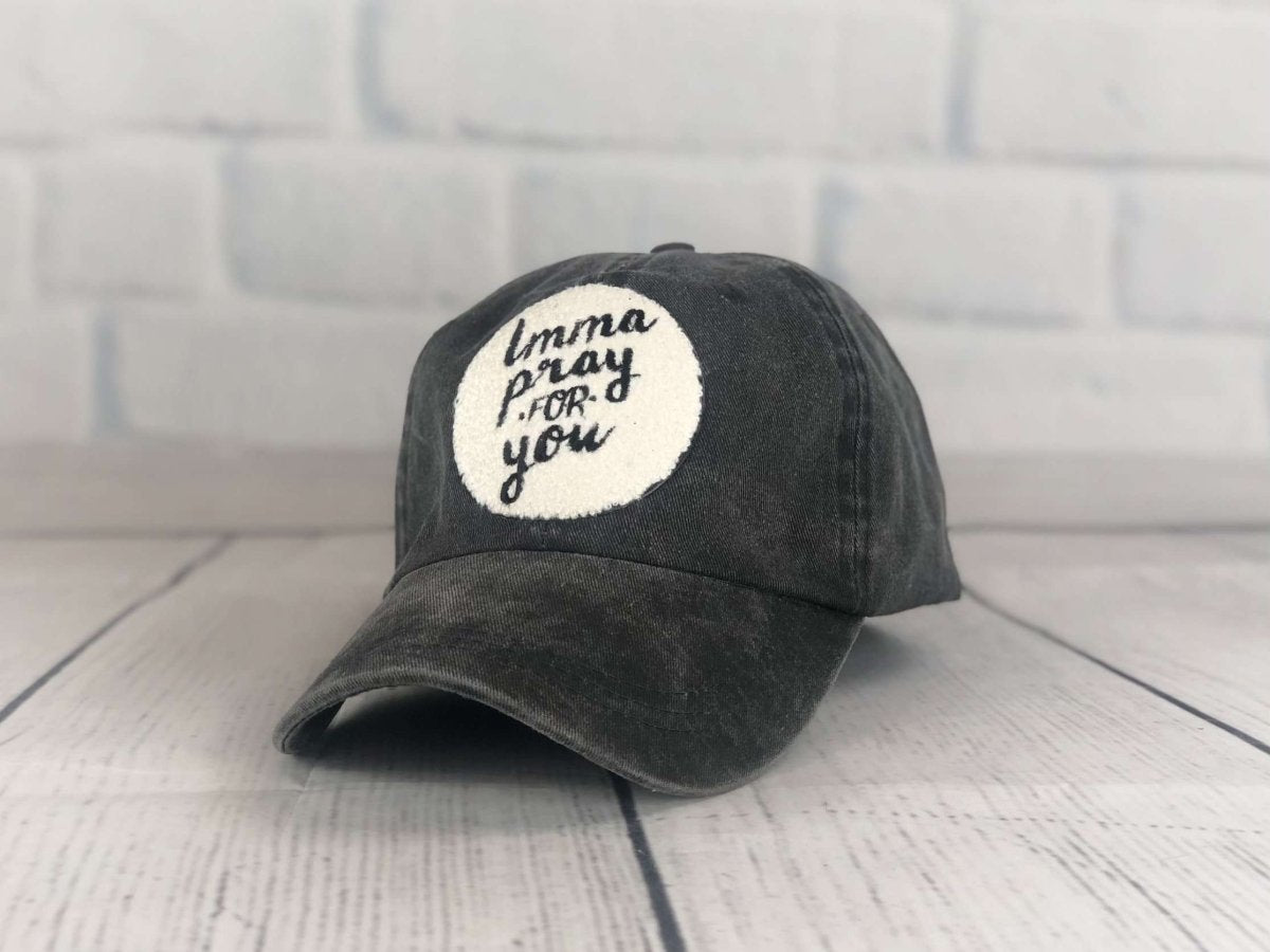 Imma Pray | Black Hat | Ruby’s Rubbish®