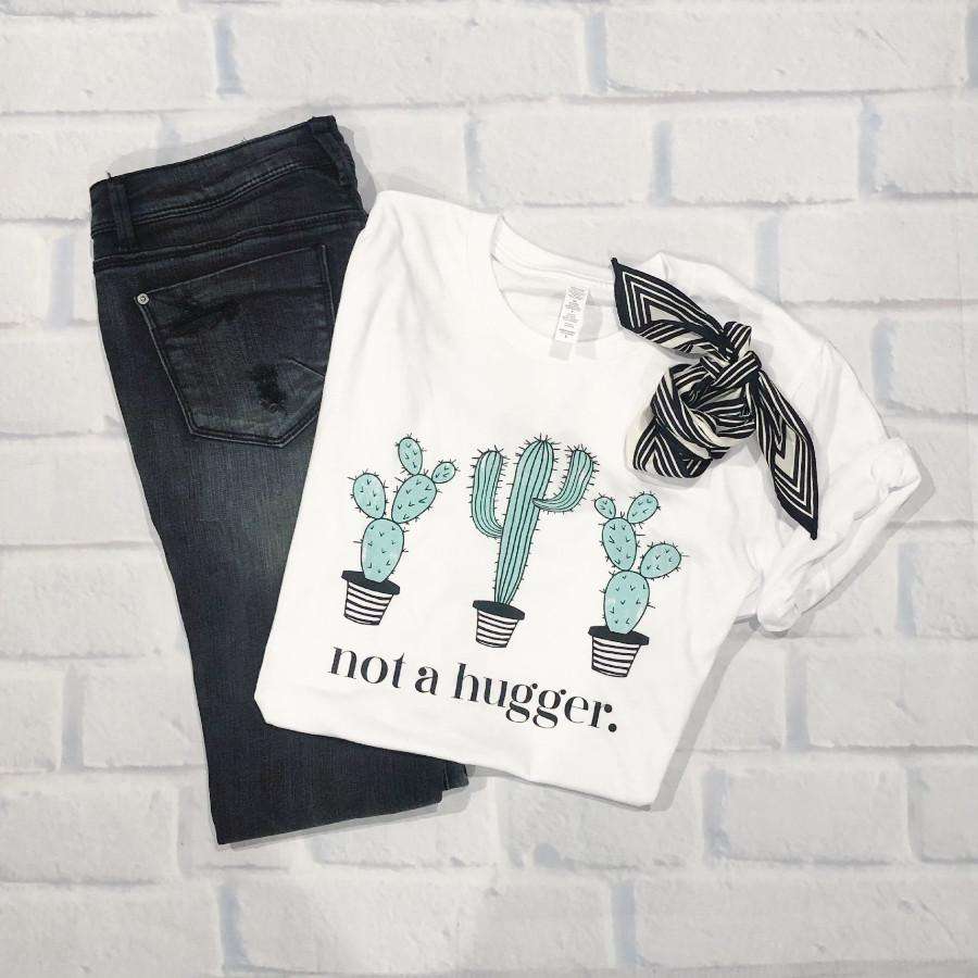 Not a Hugger | Women's T-Shirt | Ruby’s Rubbish®