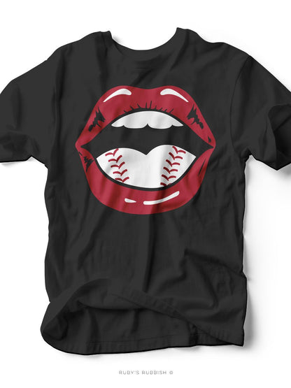 Baseball Mouth | Game Day T-Shirt | Ruby’s Rubbish®