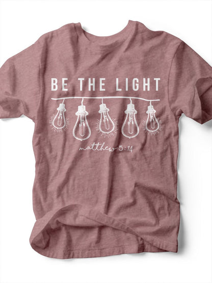 Be the Light | Kid's T-Shirt | Ruby’s Rubbish®