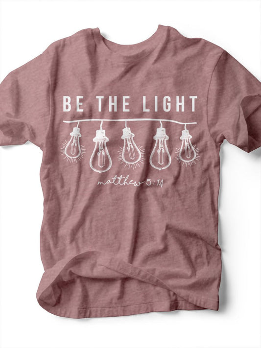 Be the Light | Kid's T-Shirt | Ruby’s Rubbish®