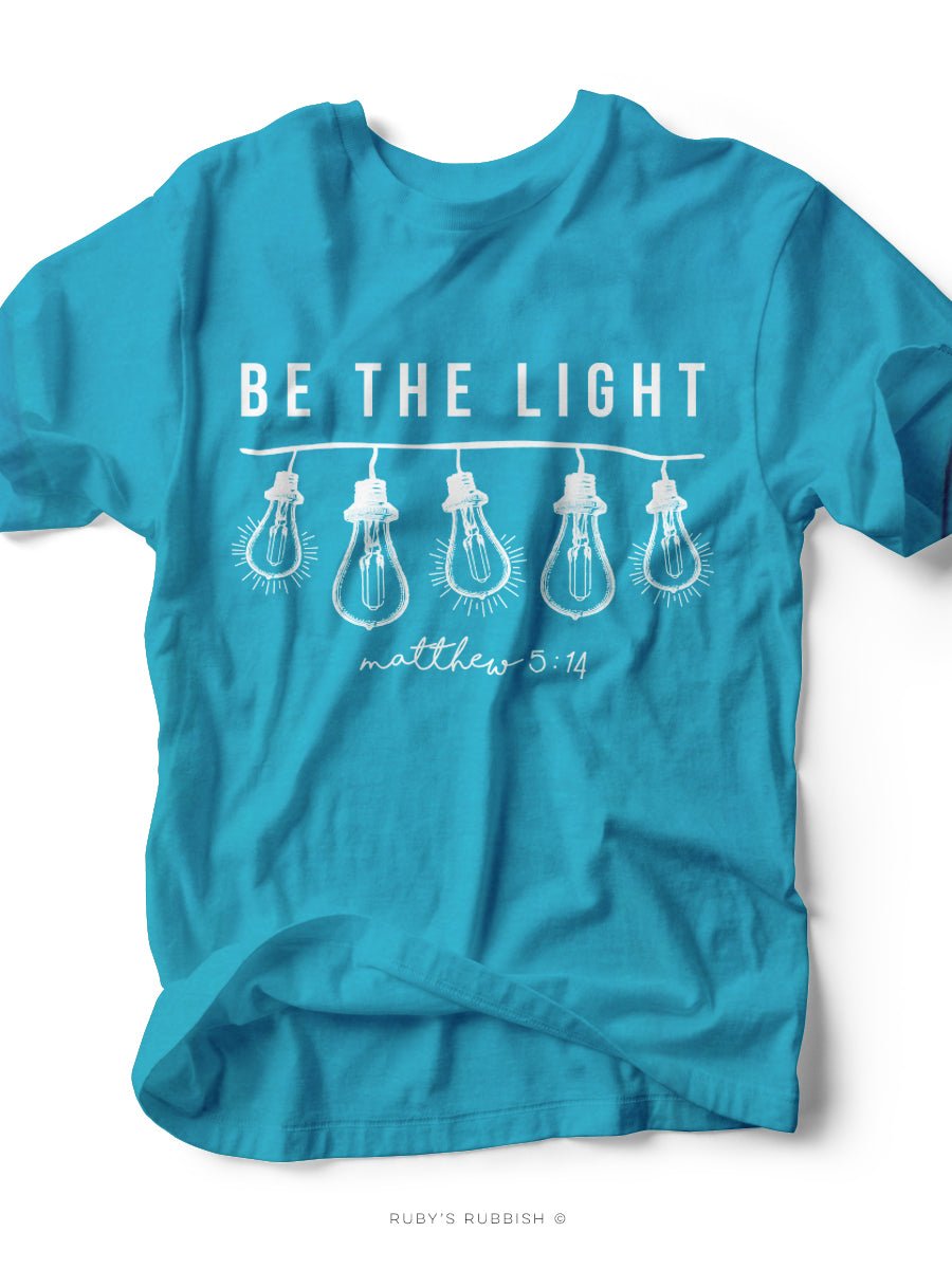 Be the Light | Kid's T-Shirt | Ruby’s Rubbish®