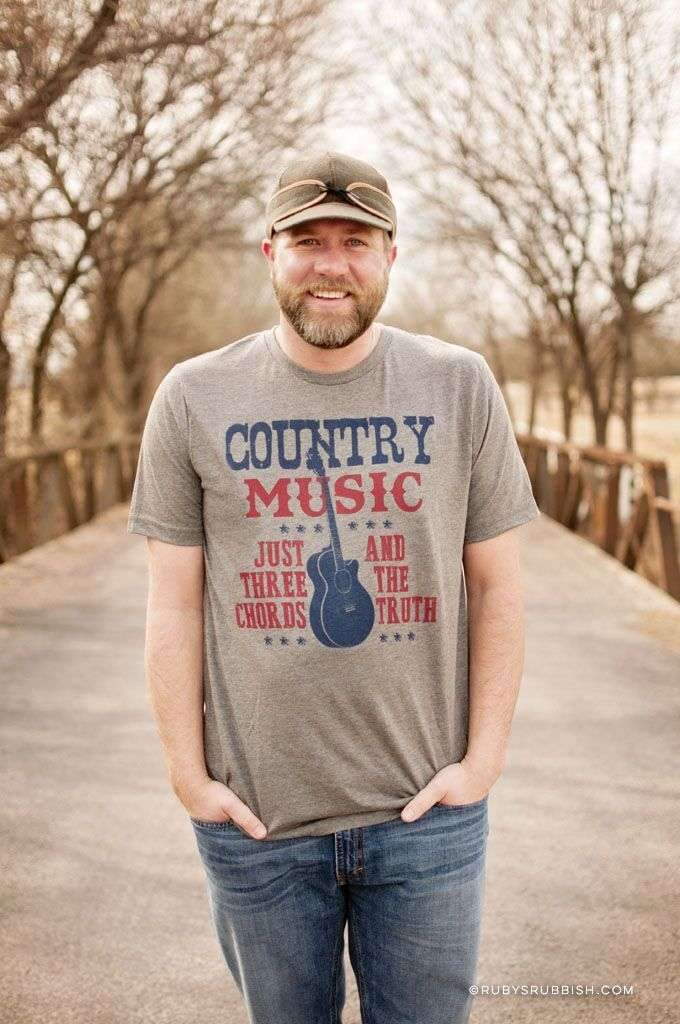 Country Music | Men's Southern T-Shirt | Ruby’s Rubbish®