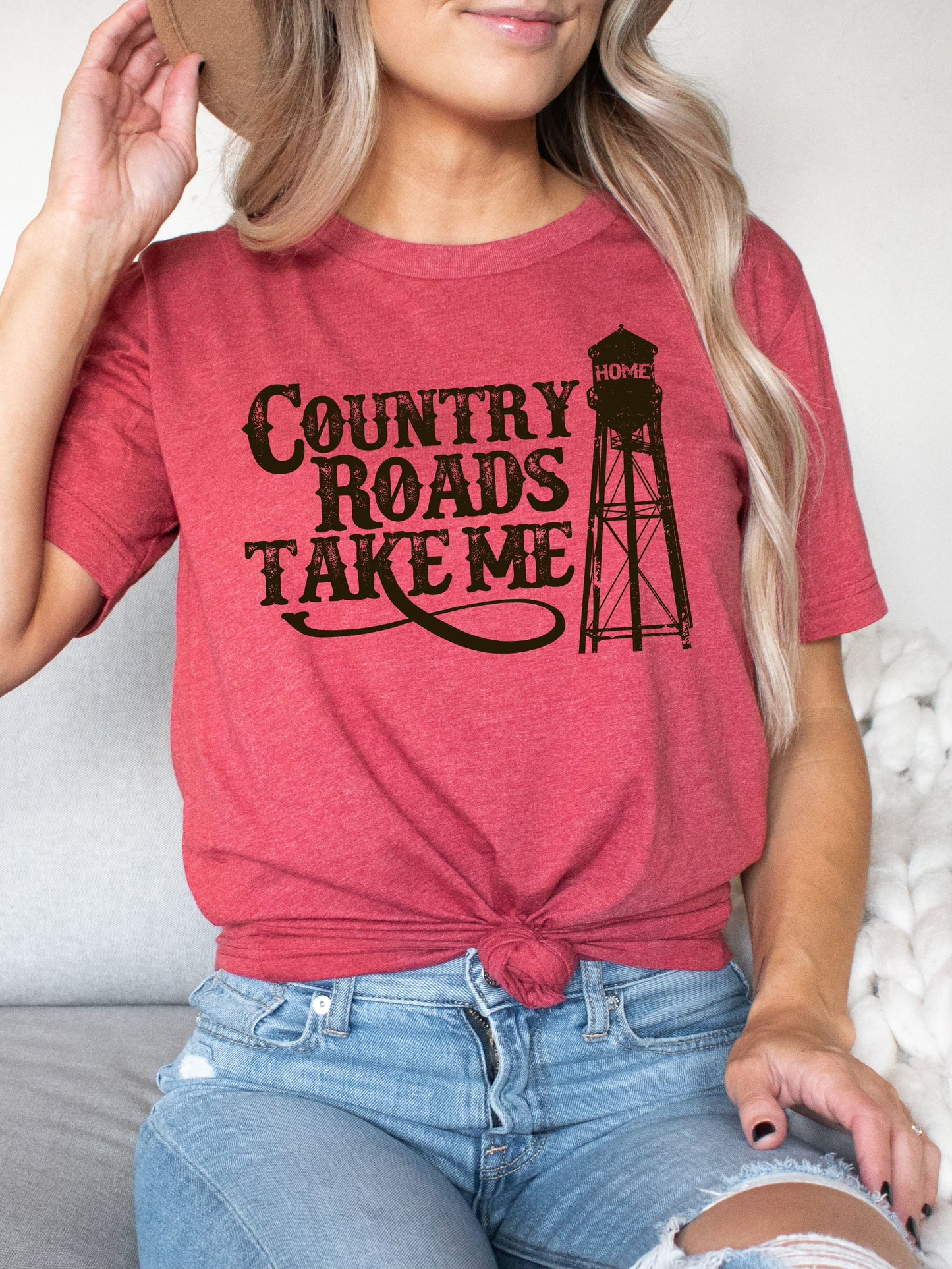 Country Roads Take Me Home | Southern T-Shirt | Ruby's Rubbish
