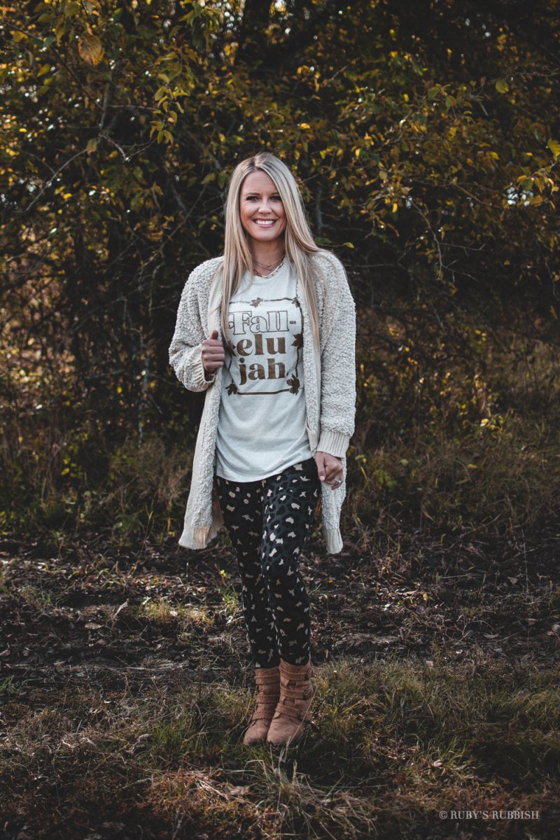 Fall-elujah | Women’s T-Shirt | Ruby’s Rubbish®