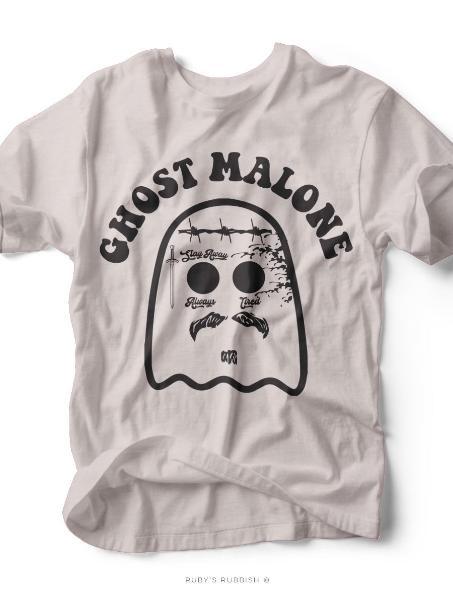 Ghost Malone | Seasonal T-Shirt | Ruby’s Rubbish®