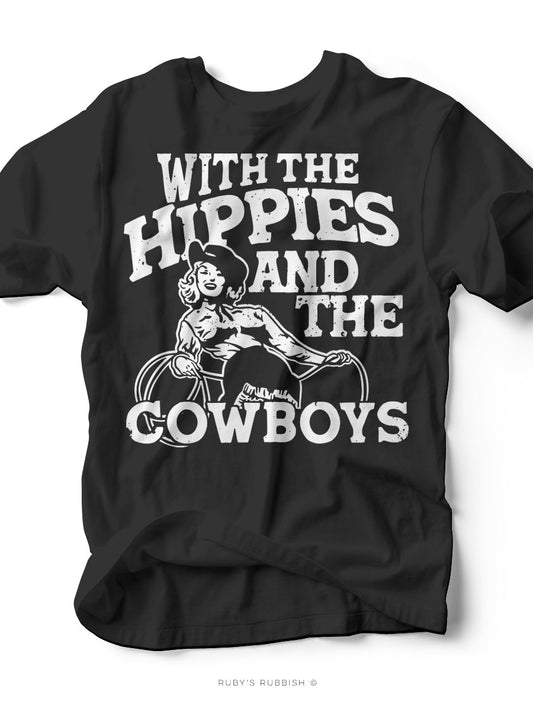 Hippies and the Cowgirls | Southern T-Shirt | Ruby’s Rubbish®
