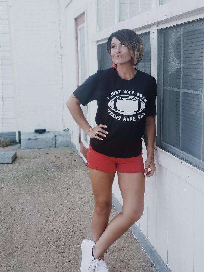 I Just Hope Both Teams Have Fun | Game Day T-Shirt | Ruby’s Rubbish®