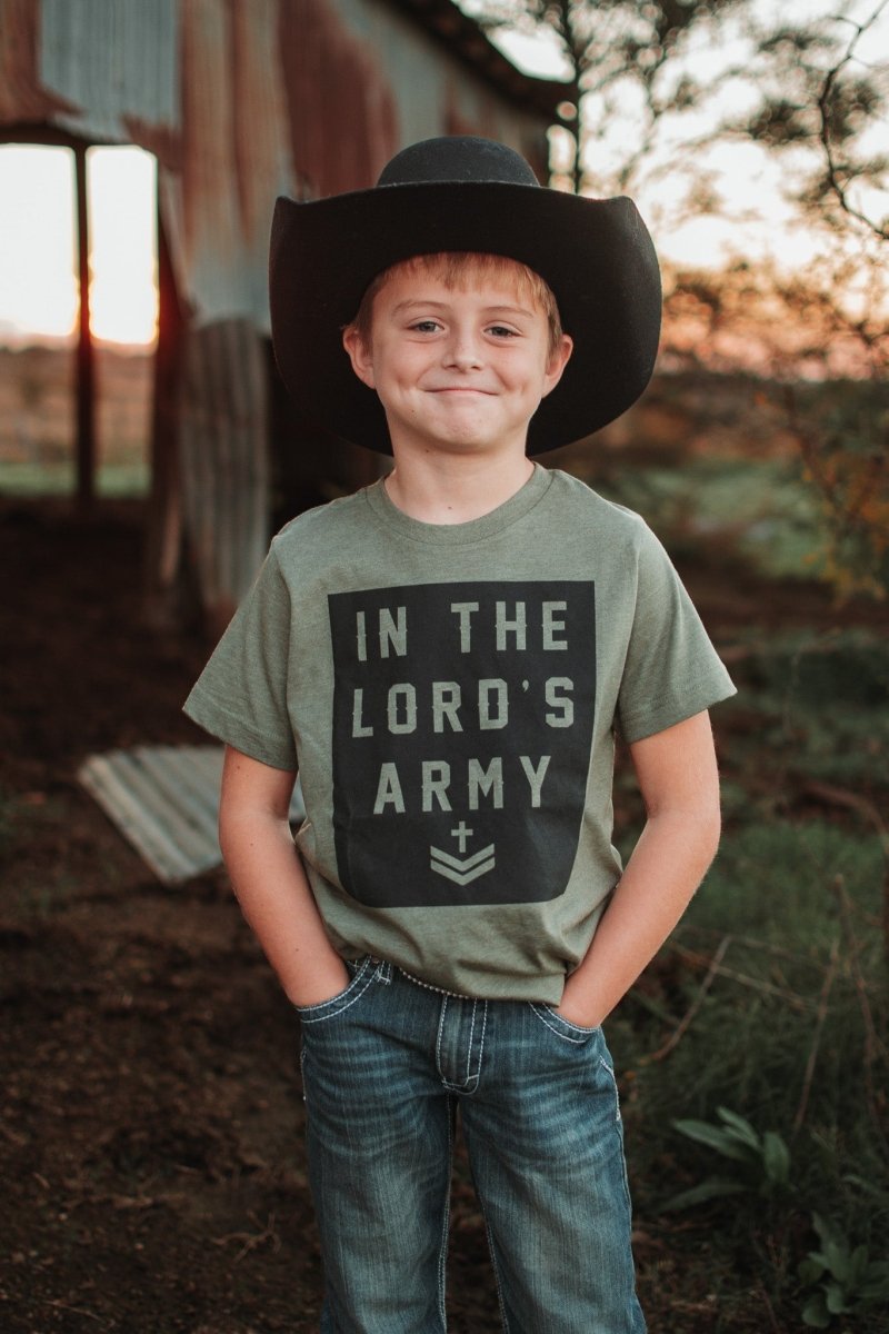 In the Lord's Army | Kid's T-Shirt | Ruby’s Rubbish®