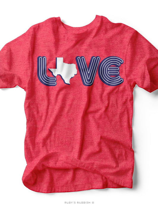 LOVE | Texas T-Shirt | Ruby’s Rubbish®