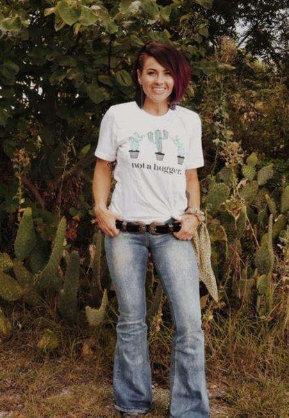 Not a Hugger | Women's T-Shirt | Ruby’s Rubbish®