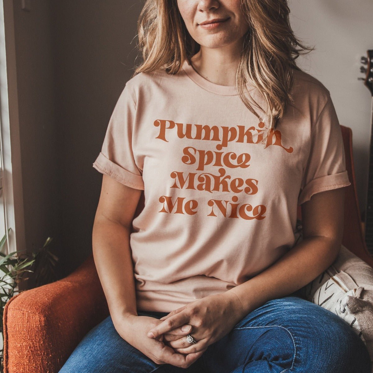 Pumpkin Spice Makes Me Nice | Seasonal T-Shirt | Ruby’s Rubbish®