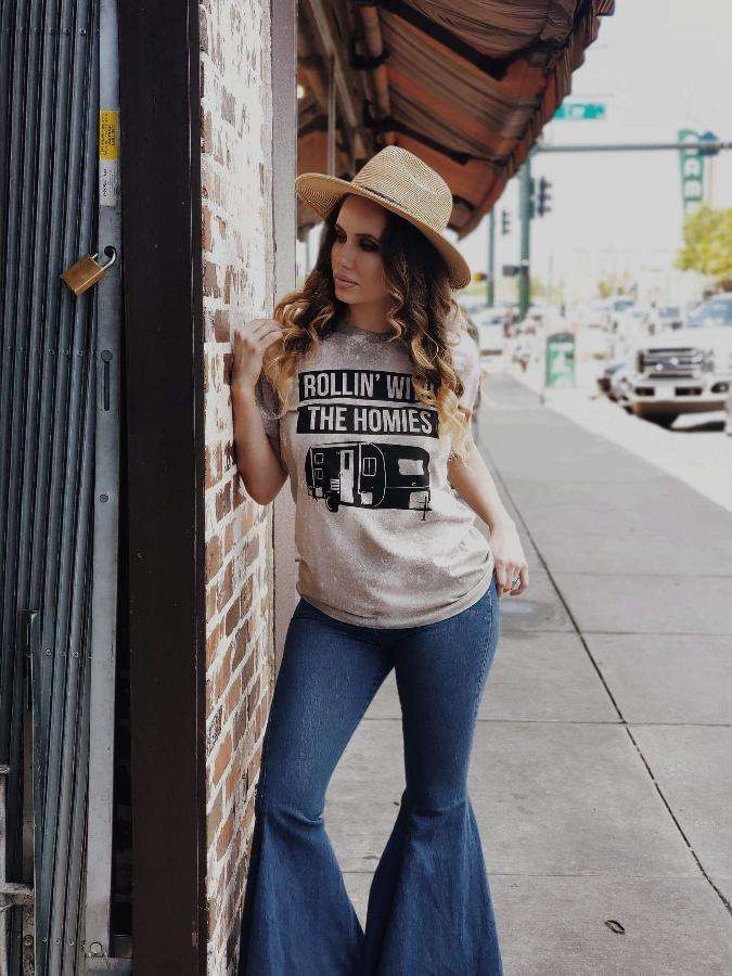 Rollin with The Homies | Funny T-Shirt | Ruby’s Rubbish®