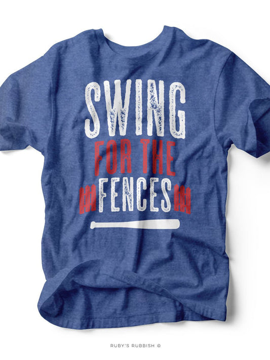 Swing for the Fences | Kid's T-Shirt | Ruby’s Rubbish®