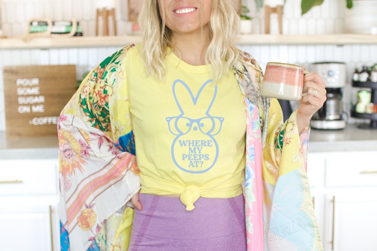 Where My Peeps At? | Easter T-Shirt | Ruby’s Rubbish®